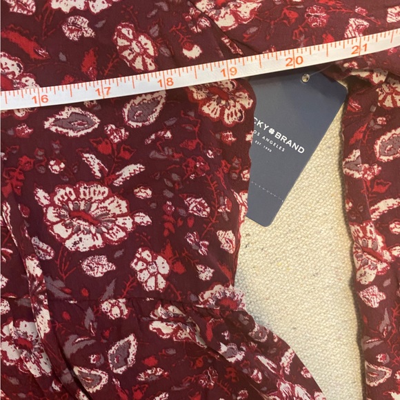 NWT Lucky boho pullover blouse - Picture 7 of 7